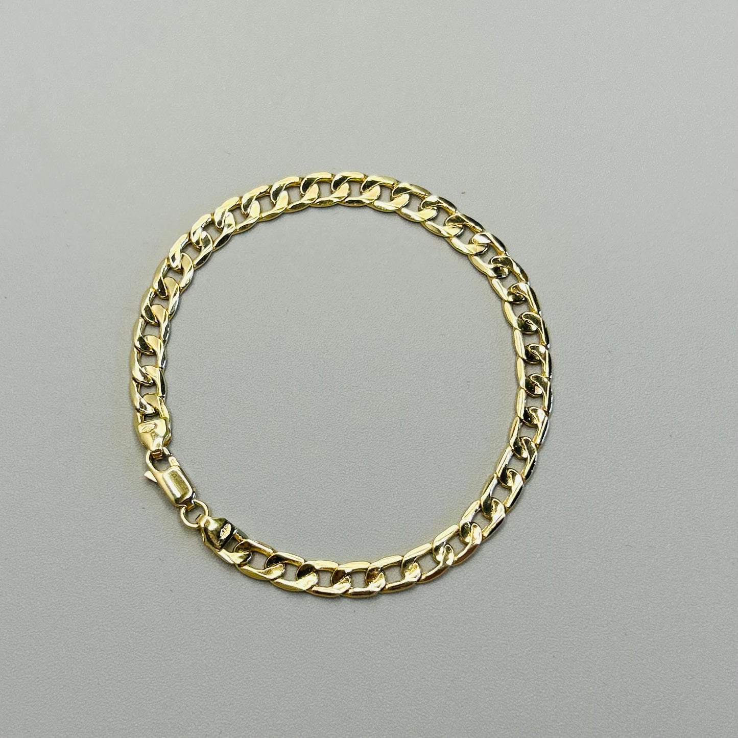 Bracciale a Maglia Groumette Classica in Oro 18 Carati