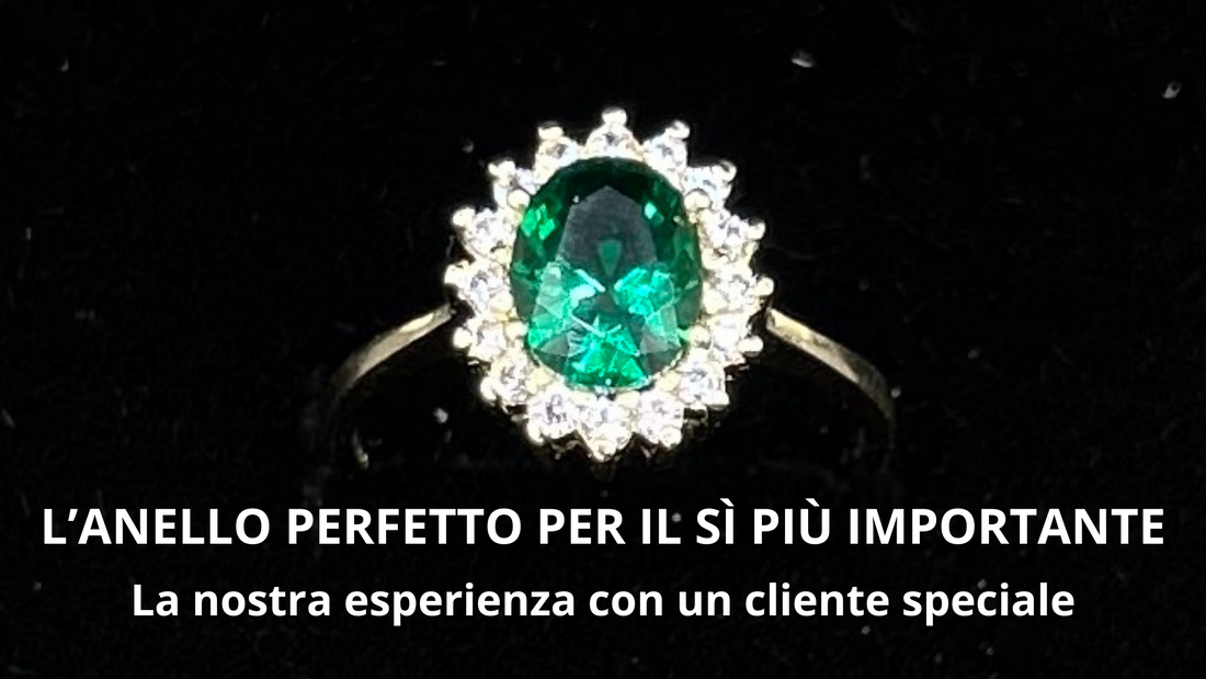 L’Anello Perfetto per il Sì più Importante: la Nostra Esperienza con un Cliente Speciale